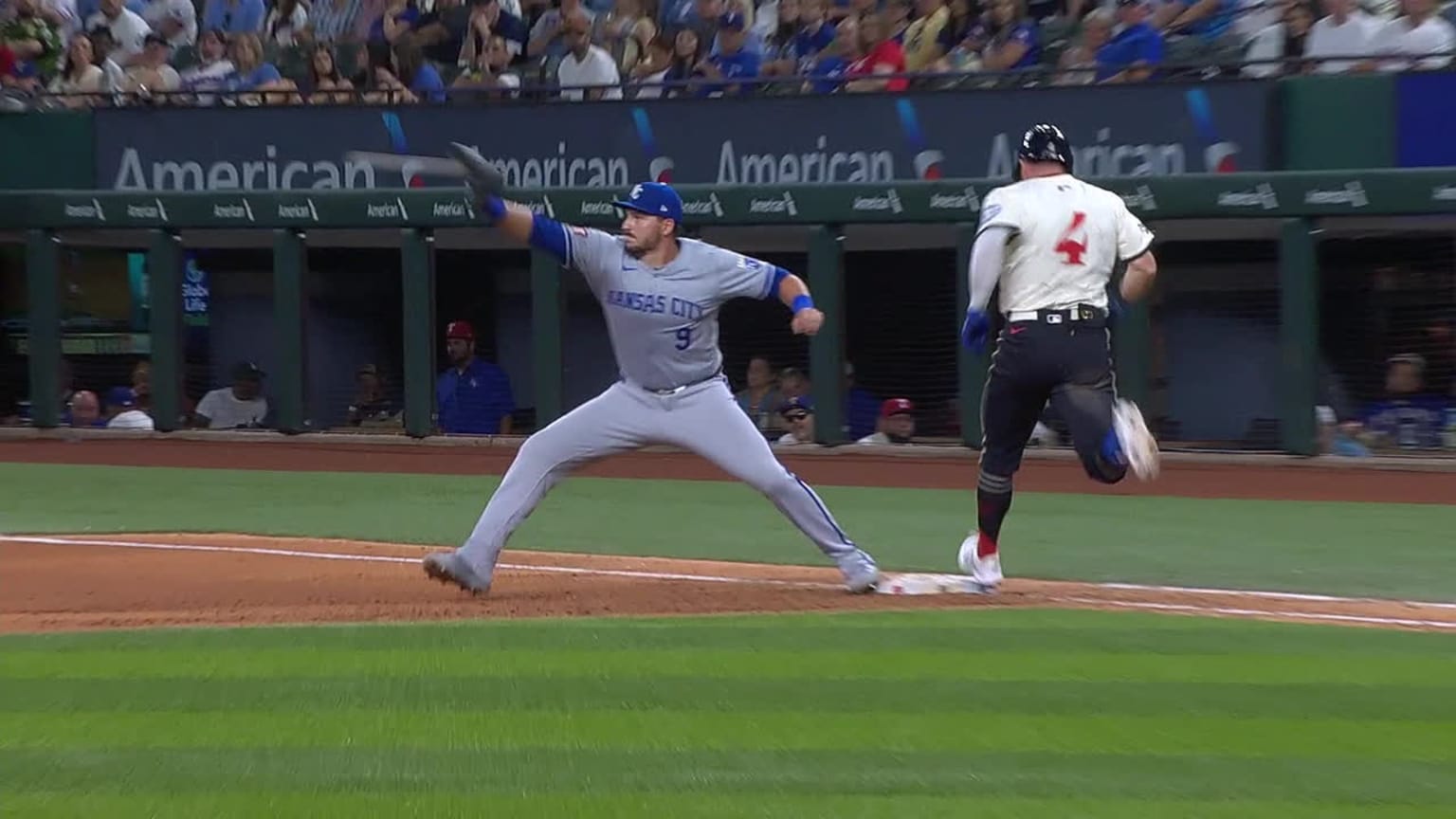 The Royals turn a double play after a review | 06/21/2024 | Kansas City ...