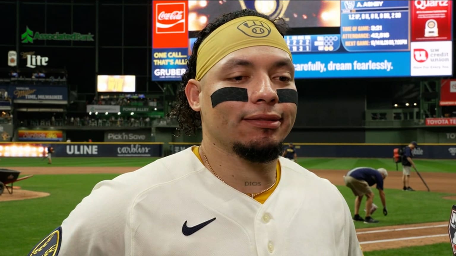 William Contreras on Game 2 Win, more | 10/13/2026 | Milwaukee Brewers