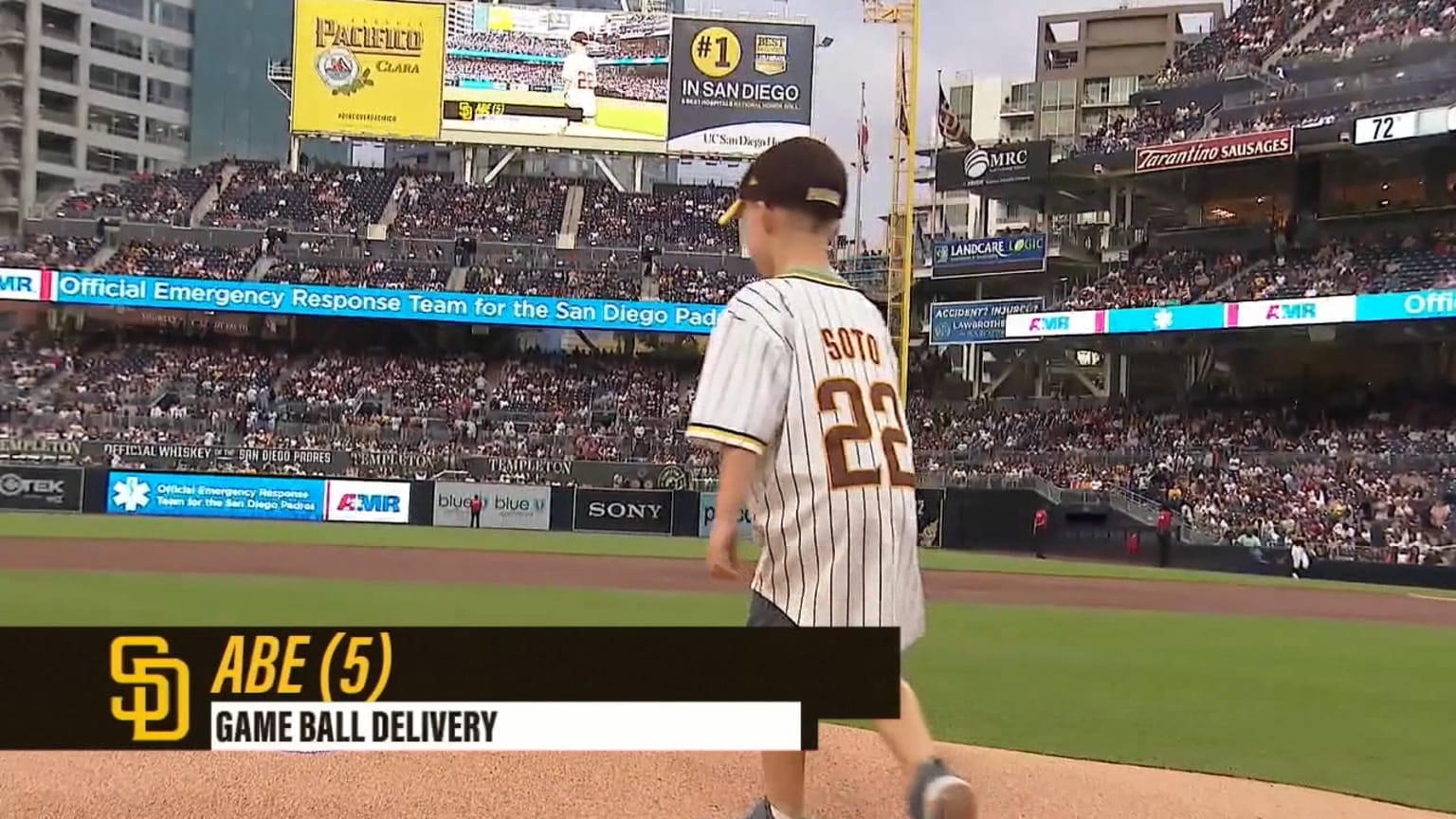 9/5/23 Game Ball Delivery 09/05/2023 San Diego Padres