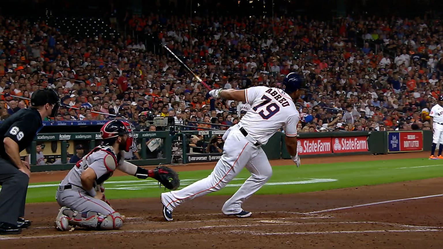 Carlos Pérez's RBI double, 08/13/2023