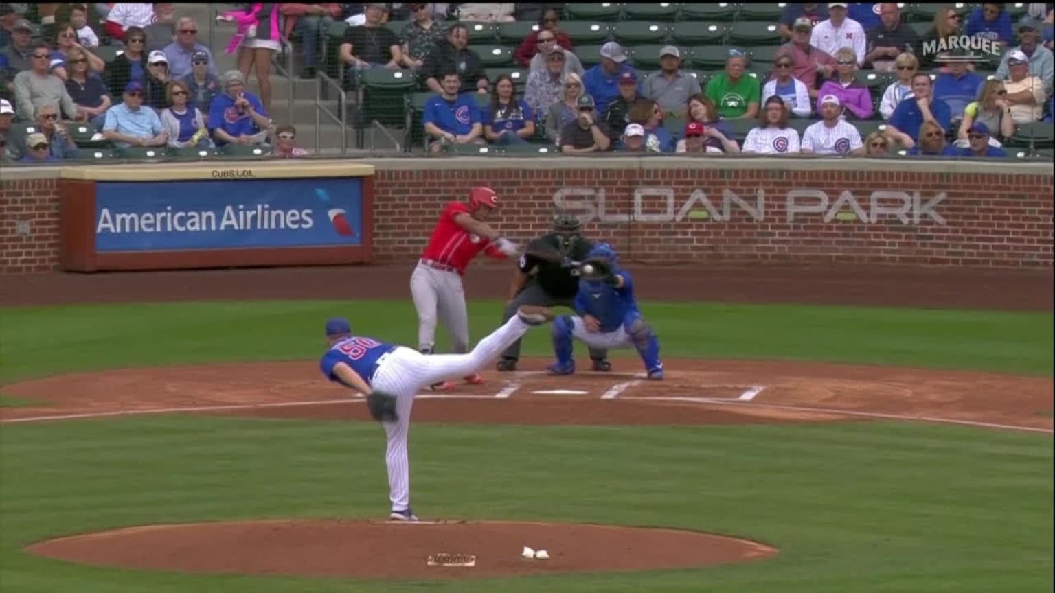 Jameson Taillon strikes out three Reds hitters | 03/09/2023 | Chicago Cubs