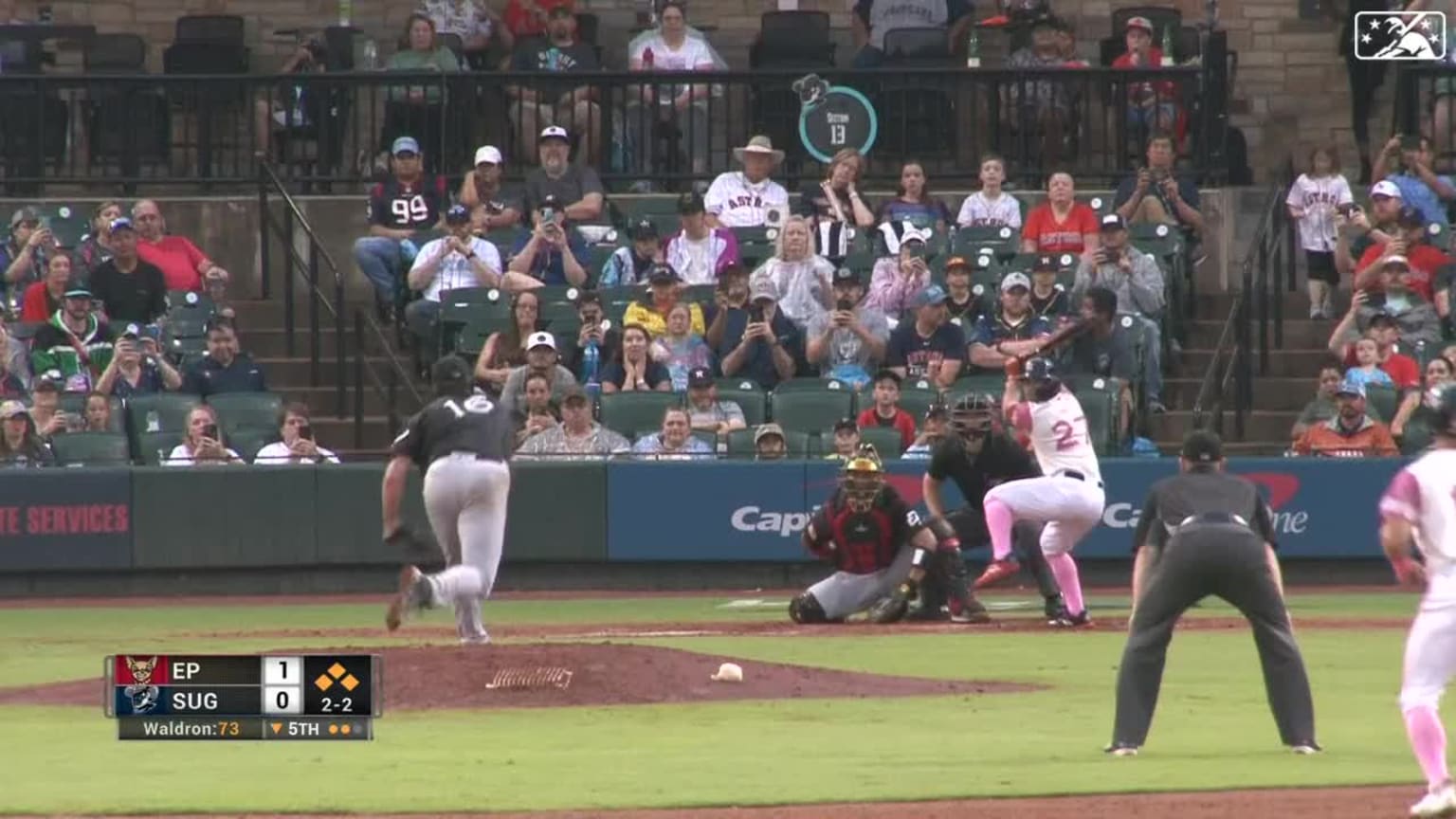 Matt Waldron throws his 7th strikeout in the 5th 05/14/2023 San