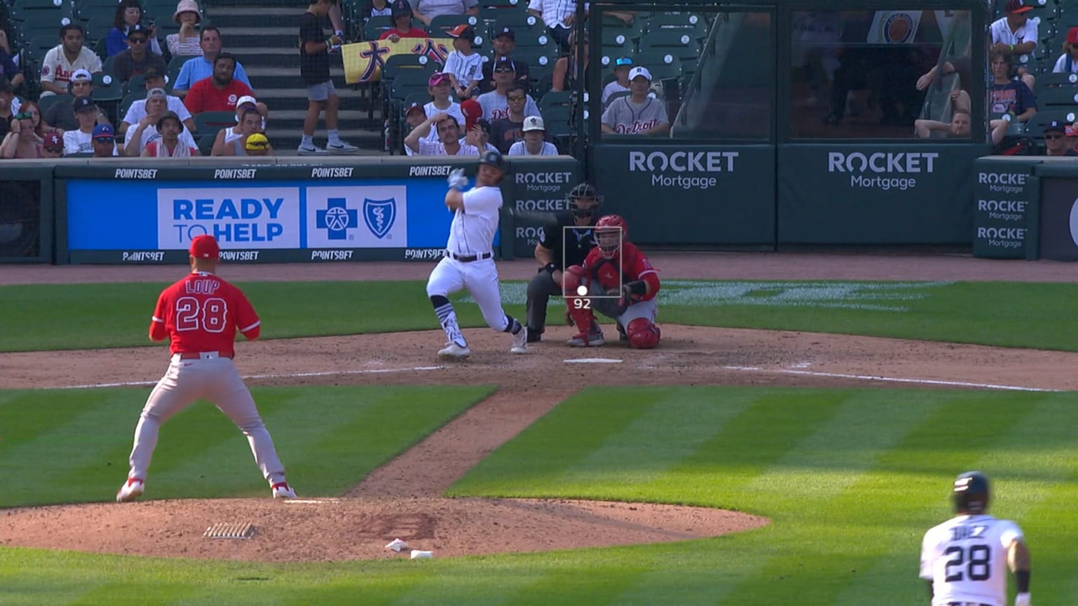Zach McKinstry lines single, scores Báez in 8th | 07/27/2023 | Detroit ...