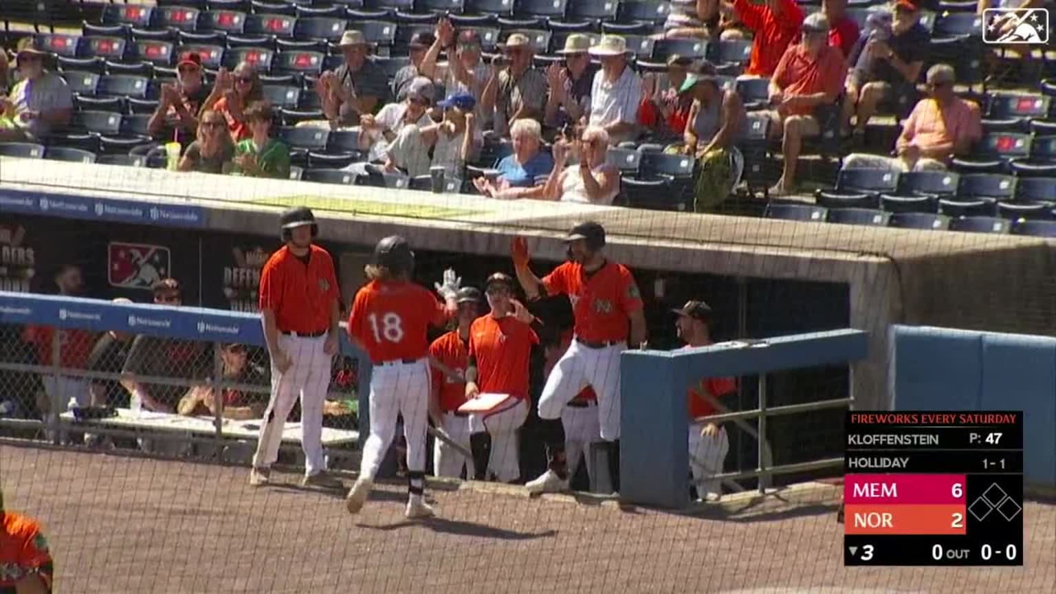 Holliday's first Triple-A homer | 09/14/2023 | MLB.com