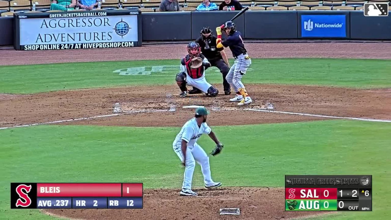Miguel Bleis hits a solo home run 05/17/2024