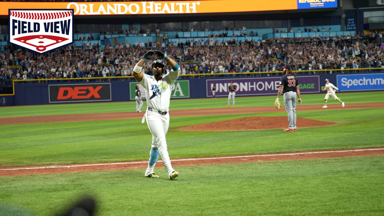 Field View: Yandy Díaz' two-run home run | 10/19/2026 | Tampa Bay Rays
