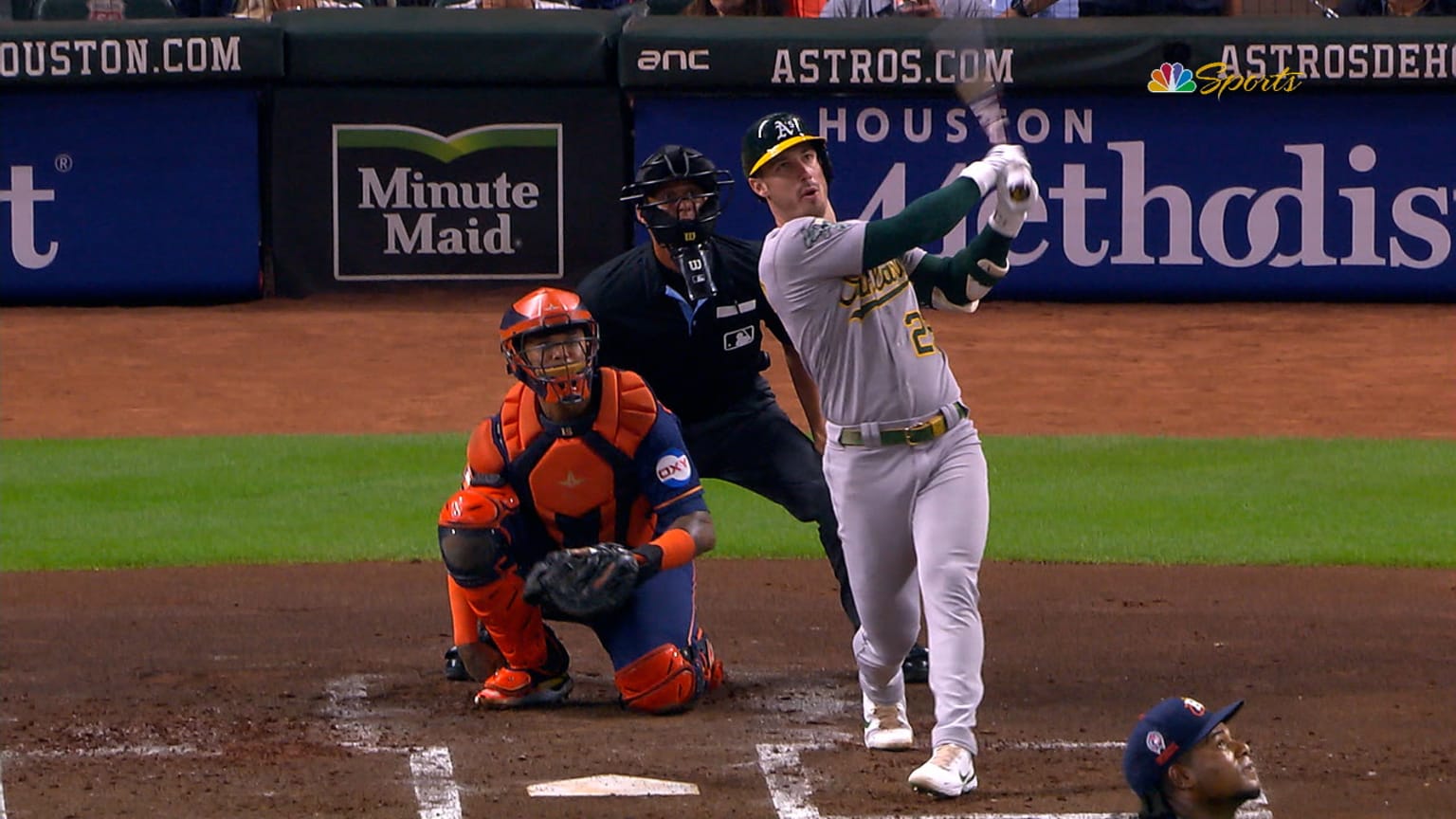 Brent Rooker crushes a solo home run to left field 09/11/2023 Athletics