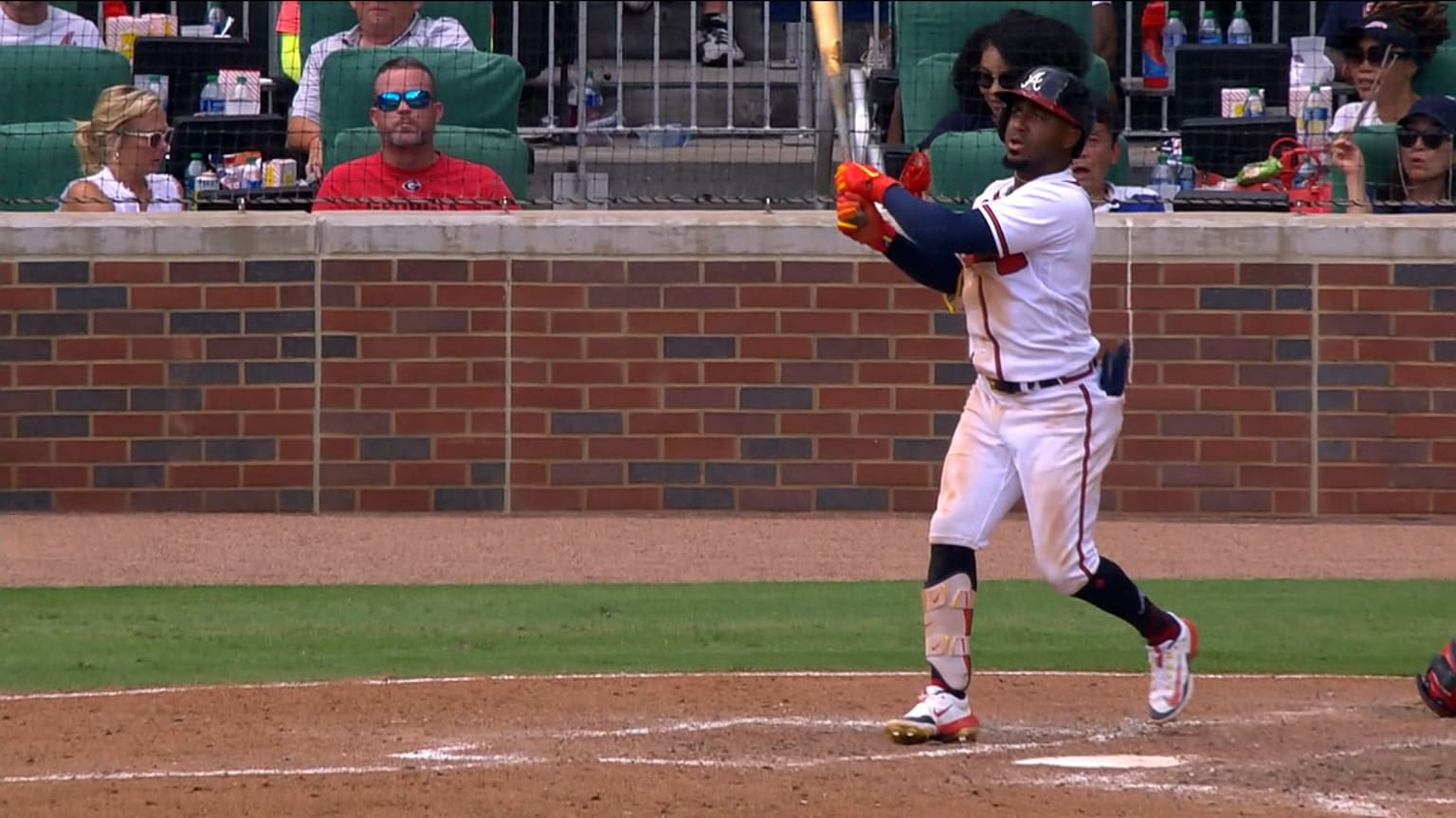 Ozzie Albies' RBI double, 04/10/2021