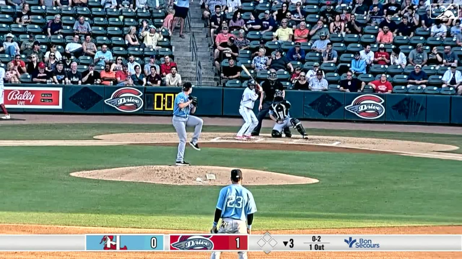 Josh Stephan K's his second batter of the game 06/02/2023