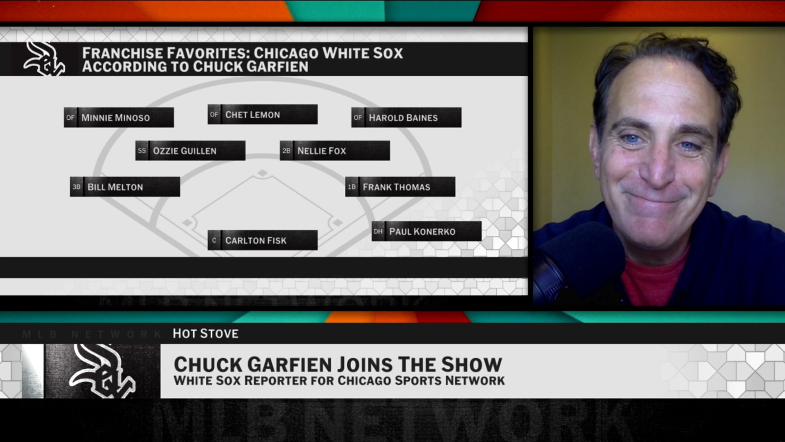 Chuck Garfien's White Sox Franchise Favorites | 01/12/2026 | Chicago ...