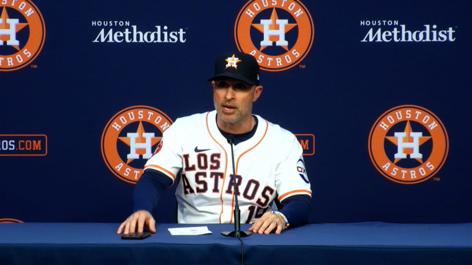 Joe Espada on the 10-4 win | 09/21/2024 | Houston Astros