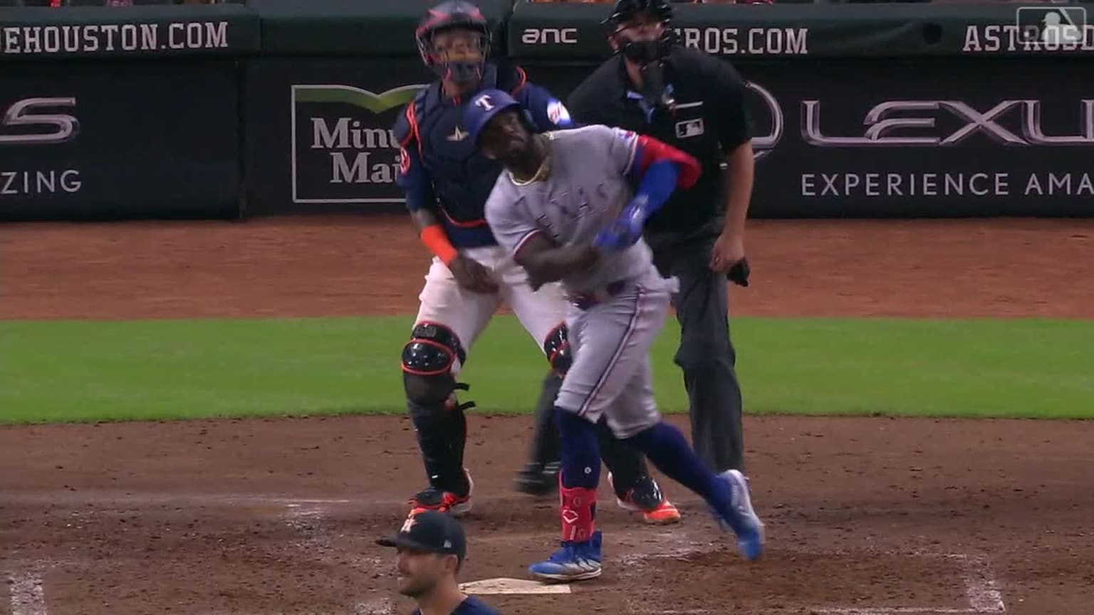 Rangers score seven in 5th inning 07/26/2023 Texas Rangers