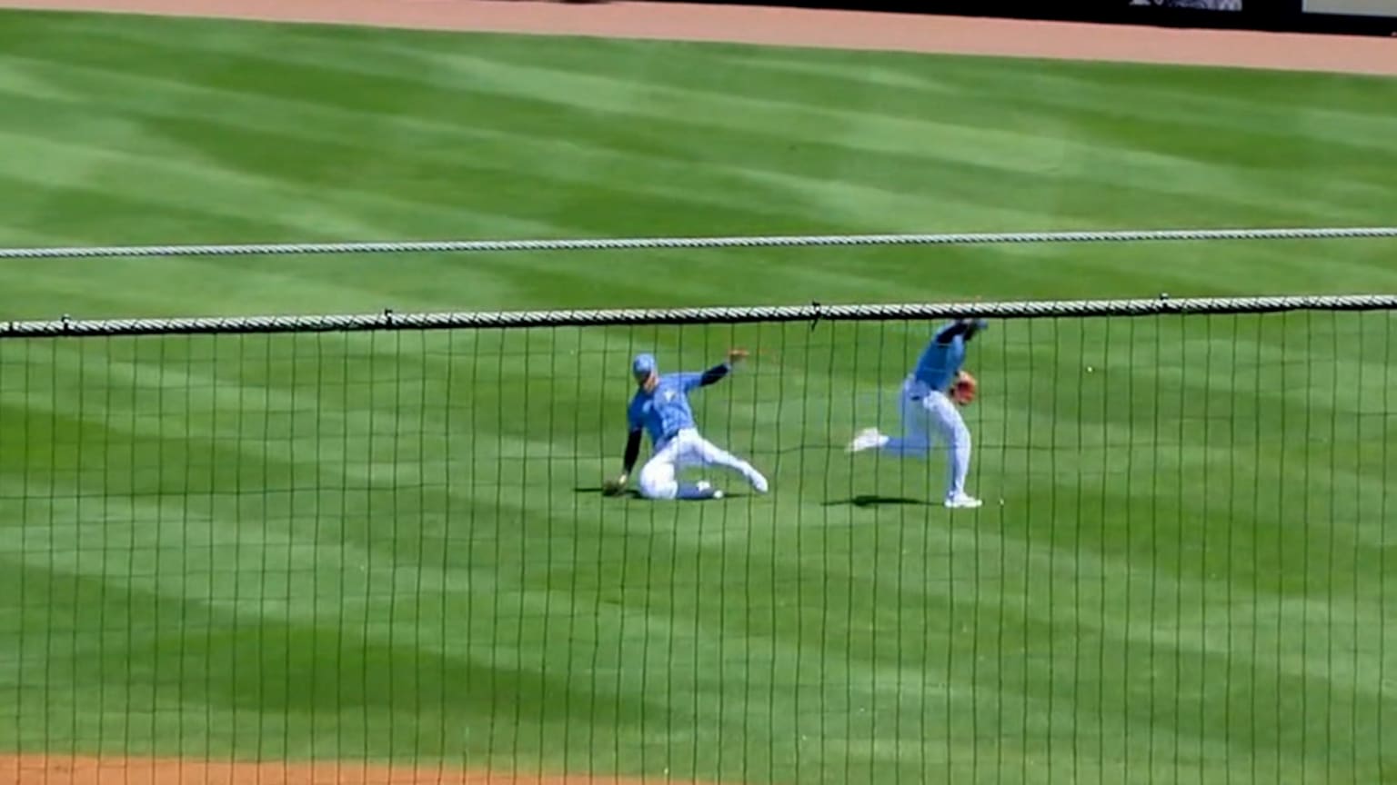 Jake Fraley's sliding catch | 03/20/2026 | Tampa Bay Rays