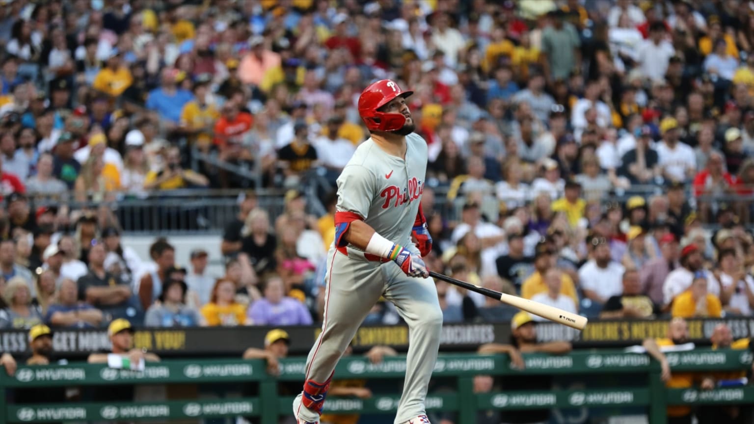 Kyle Schwarber's RBI sac fly | 07/19/2024 | Philadelphia Phillies