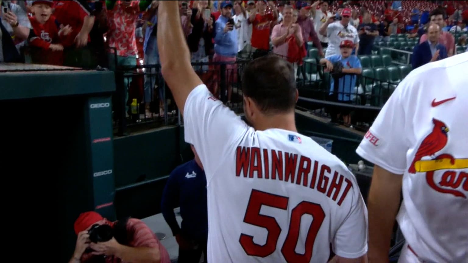 Cardinals great Adam Wainwright wills his way to 200th win. 'For