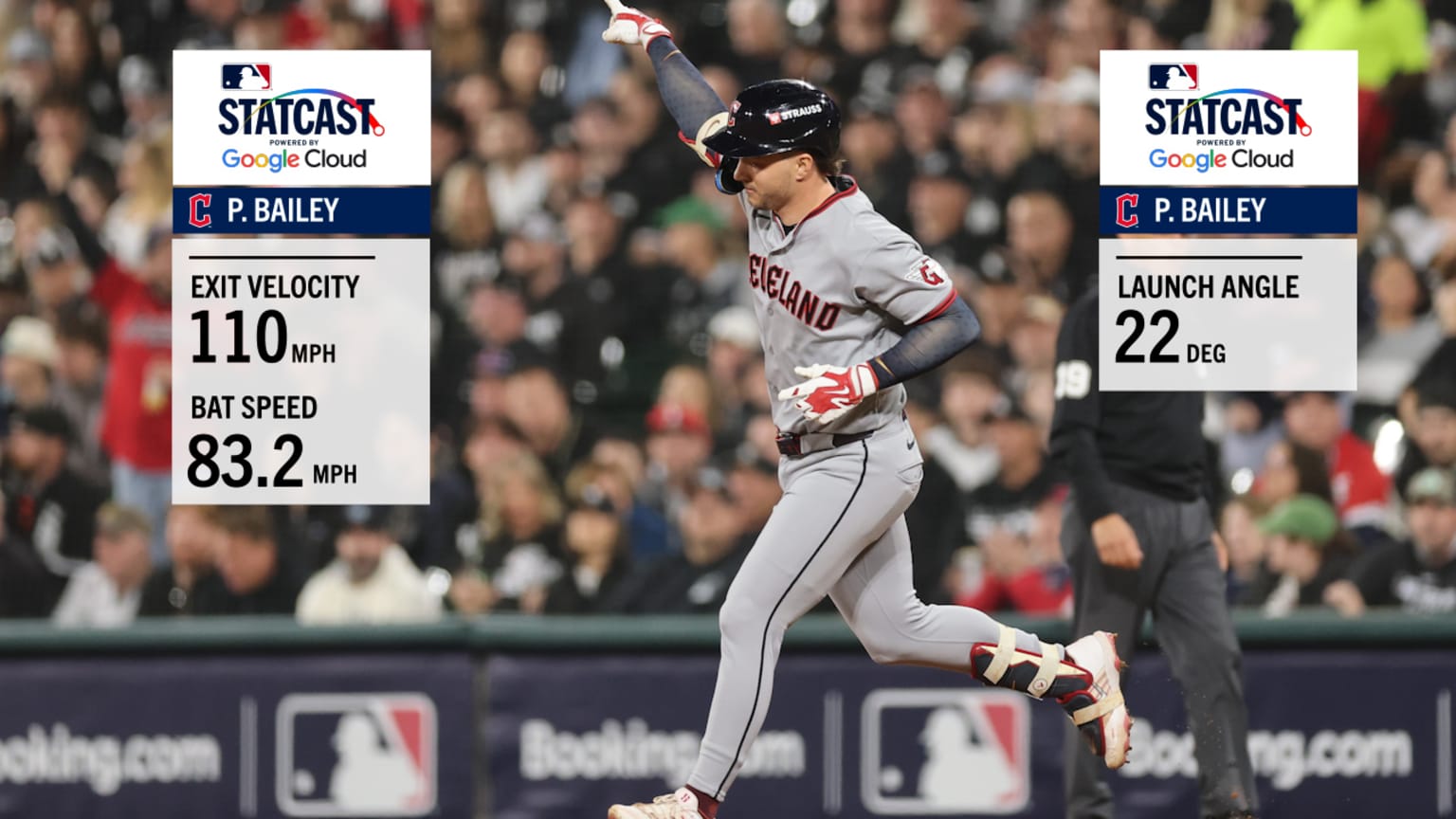 Patrick Bailey lines 110 mph home run | 10/08/2026 | MLB.com
