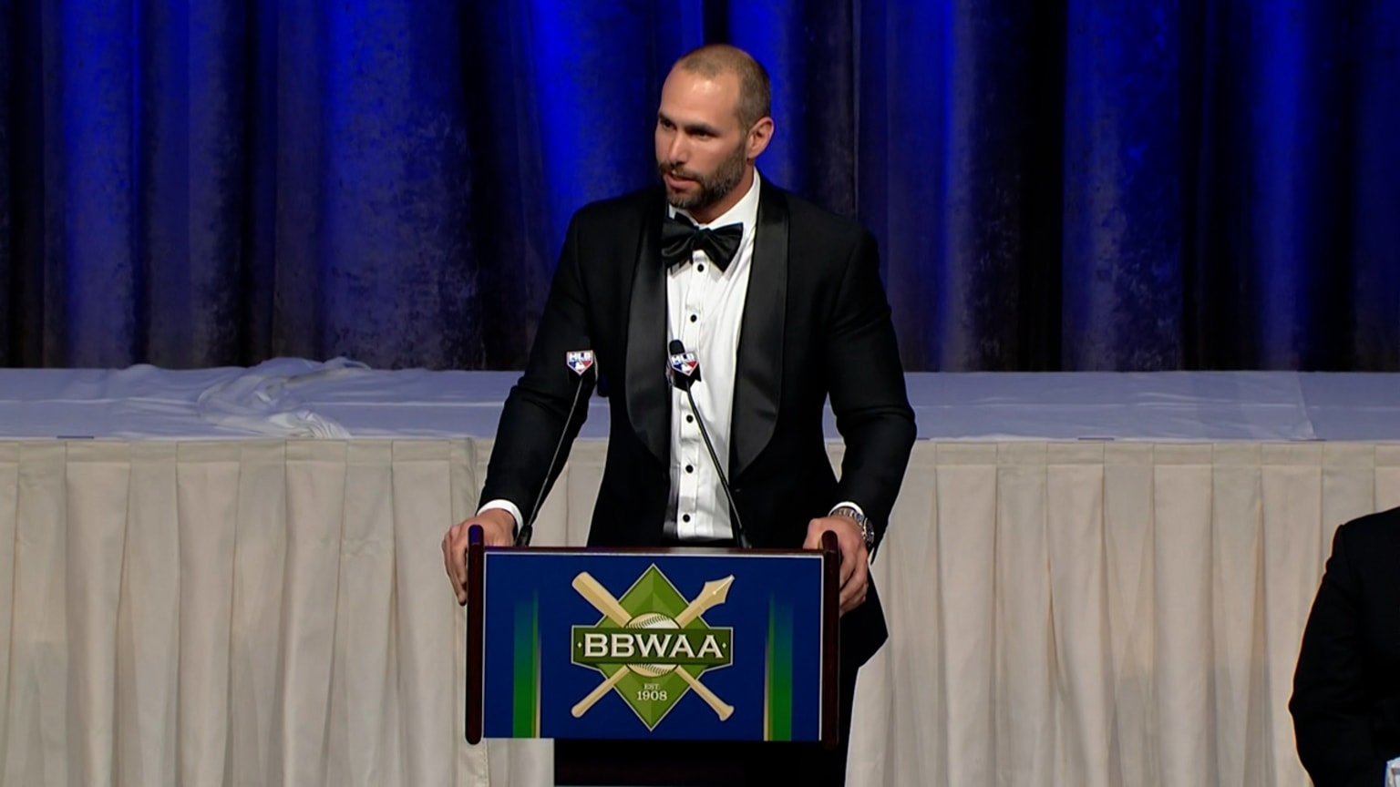 Paul Goldschmidt receives 2023 BBWAA award 01/29/2023 St. Louis