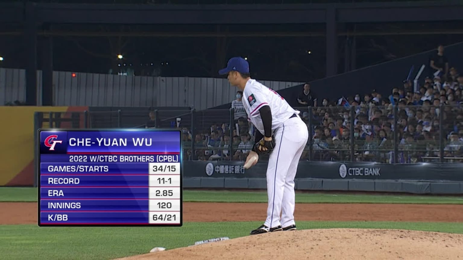 Che-Yuan Wu strikes out four 03/11/2023 MLB