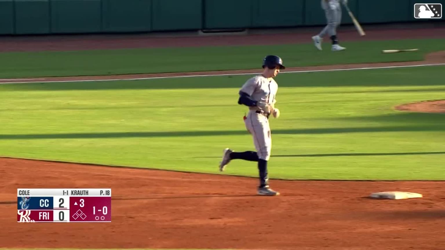 Zach Cole hits his second homer of the season 06/28/2024