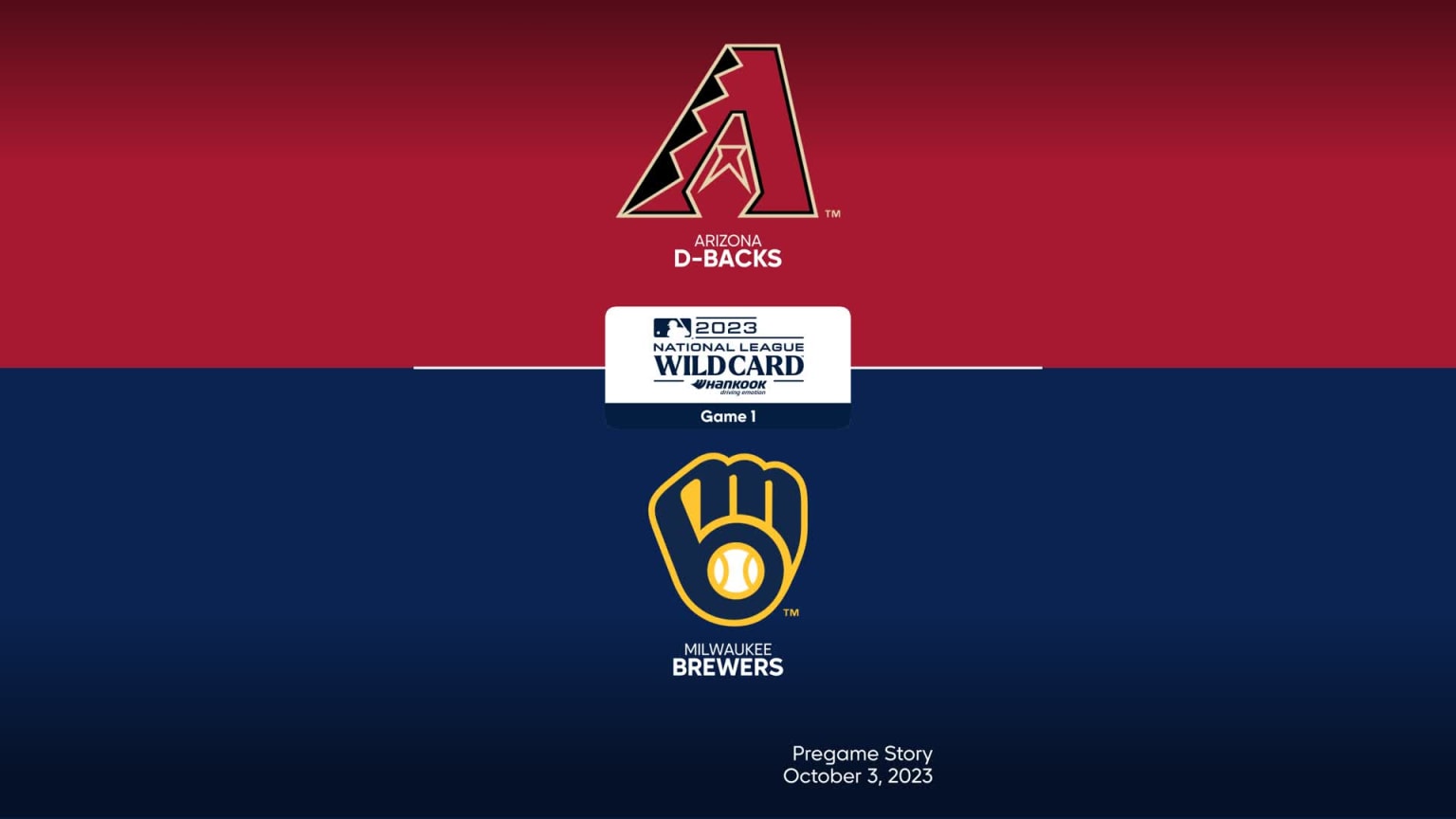 Arizona Diamondbacks vs Milwaukee Brewers - October 03, 2023