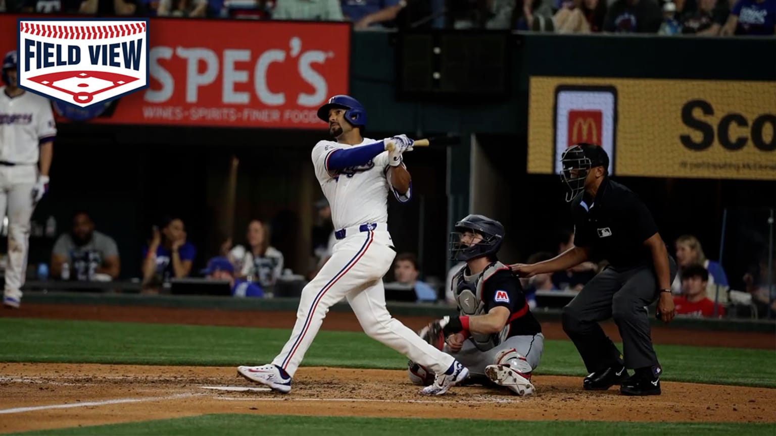 Field view: Marcus Semien's two-run home run | 05/15/2024 | Texas Rangers