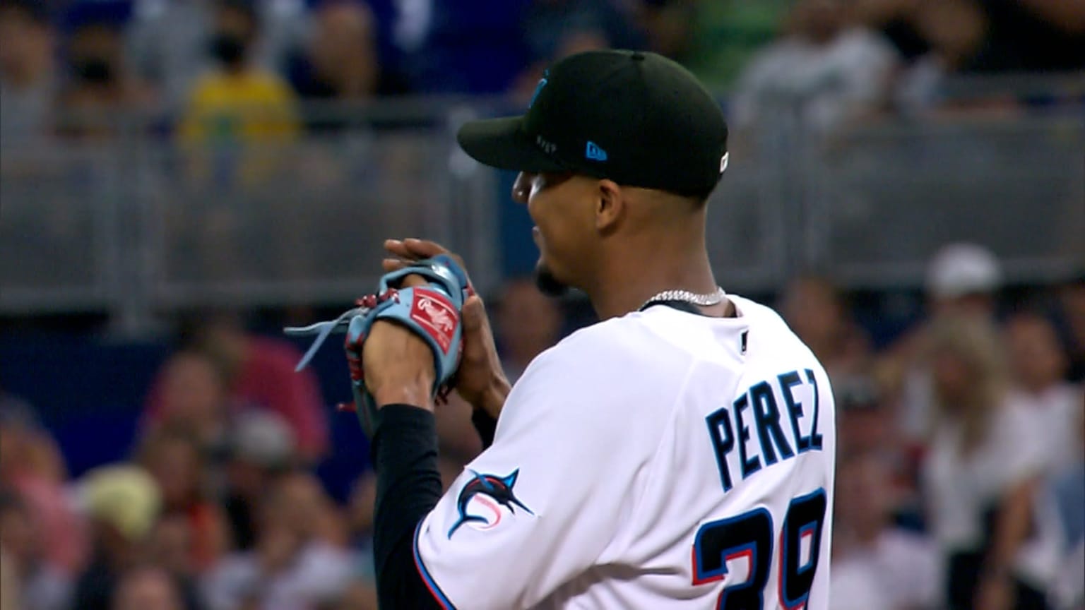 Eury Pérez’s ninth strikeout | 06/20/2023