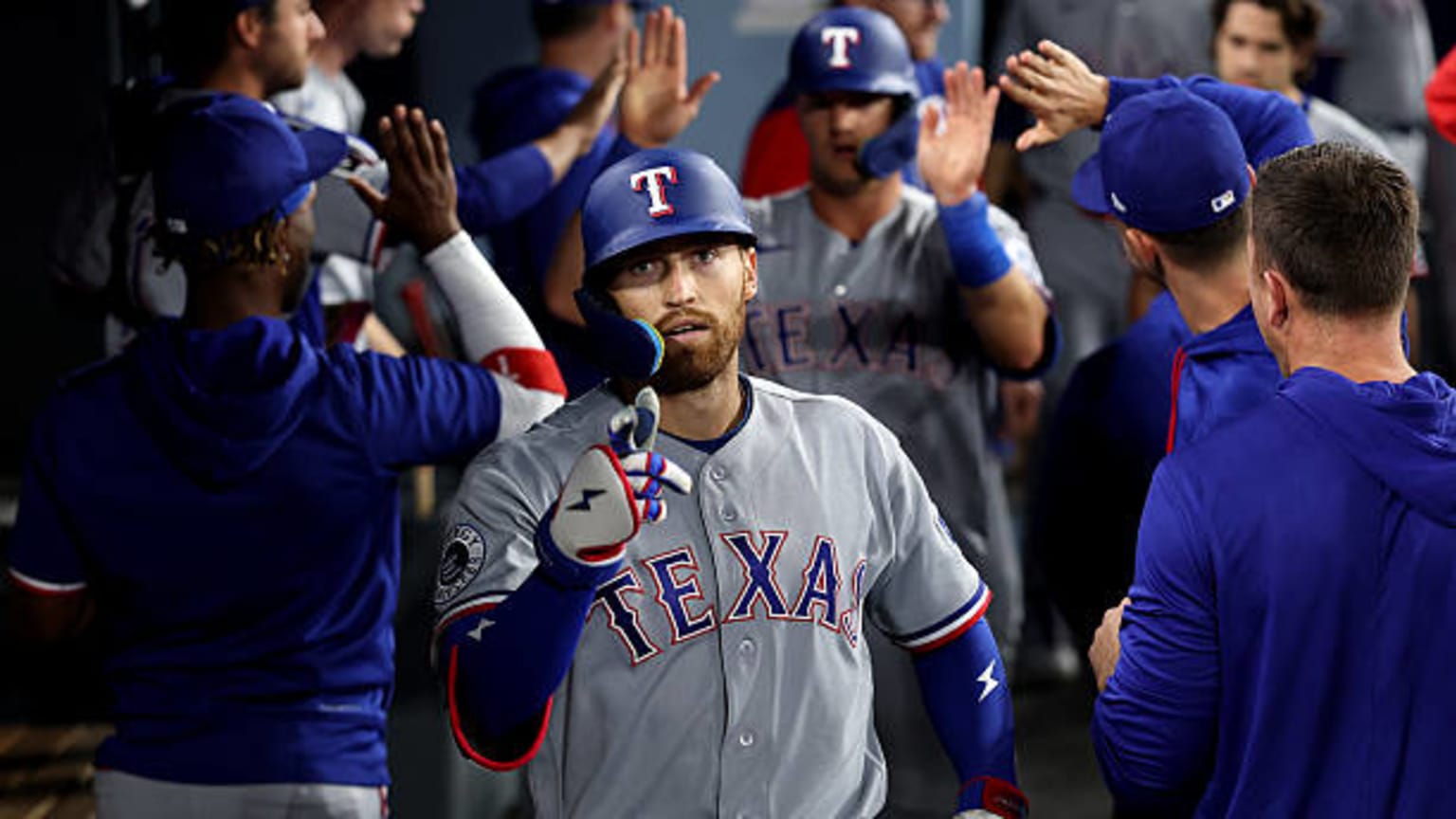 Brandon Nimmo's two-homer game vs. Dodgers | 04/11/2026 | Texas Rangers