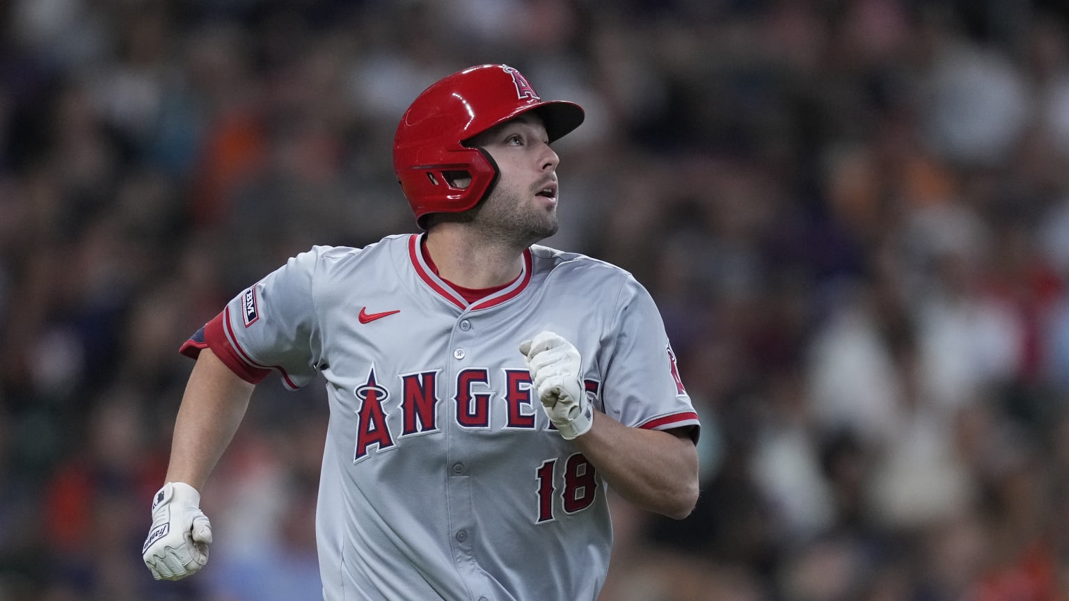 Nolan Schanuel trae con sac fly 22/09/2024 Los Angels de Los Angeles