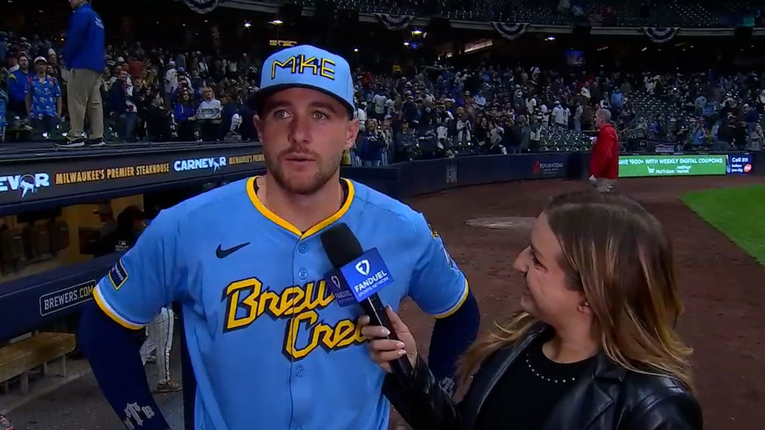Brice Turang on Brewers’ pitching staff, his family | 04/04/2025