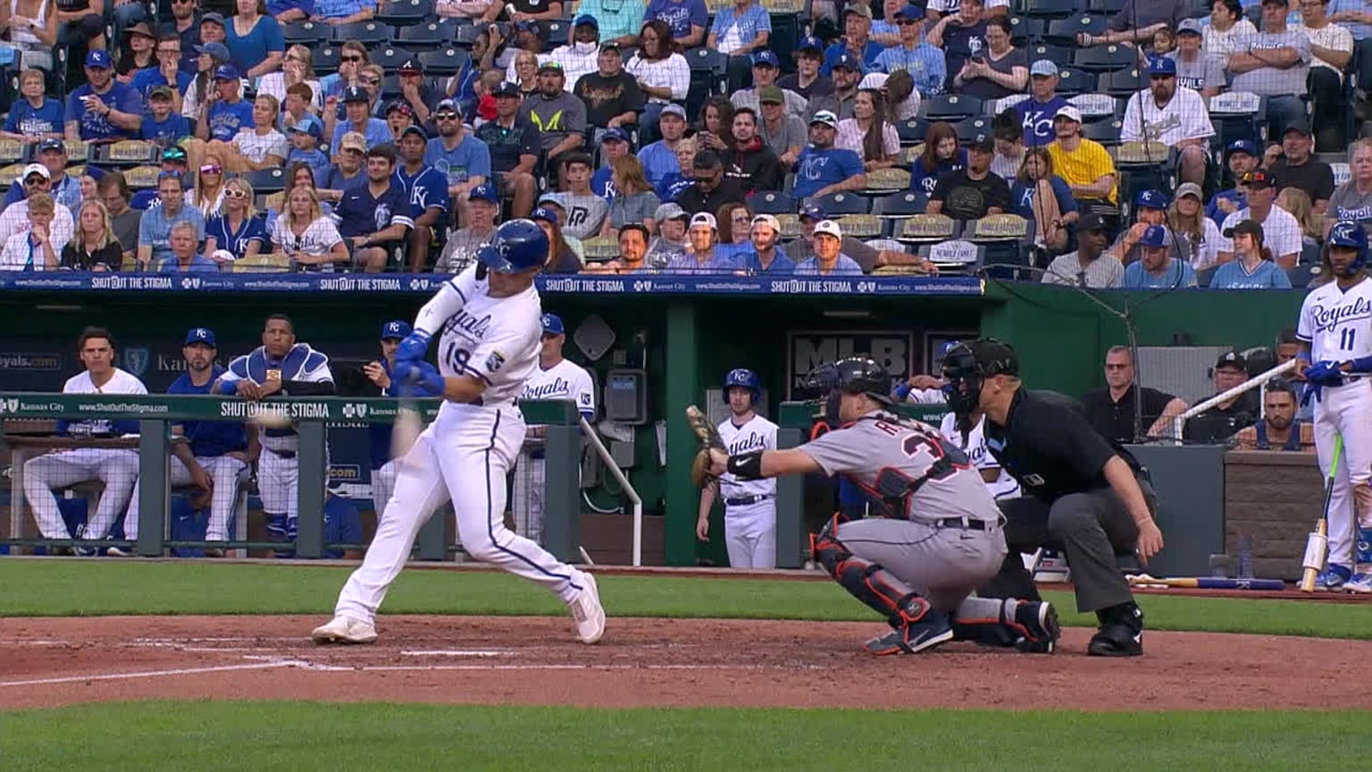 Michael Massey's RBI double to right field in the 4th | 05/23/2023 ...