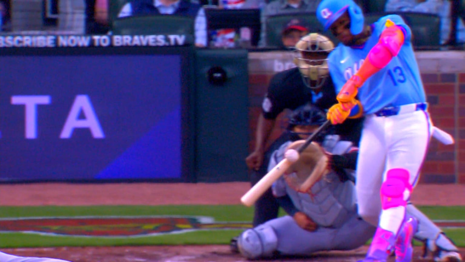 Ronald Acuña Jr's RBI single | 04/10/2026 | Atlanta Braves