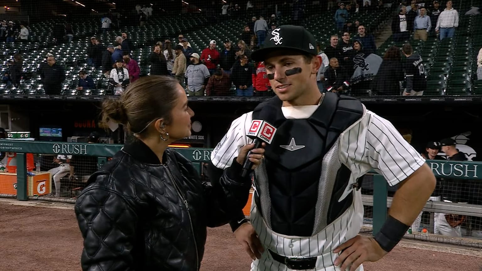 Drew Romo discusses his two home runs vs. Angels | 04/28/2026 | MLB.com