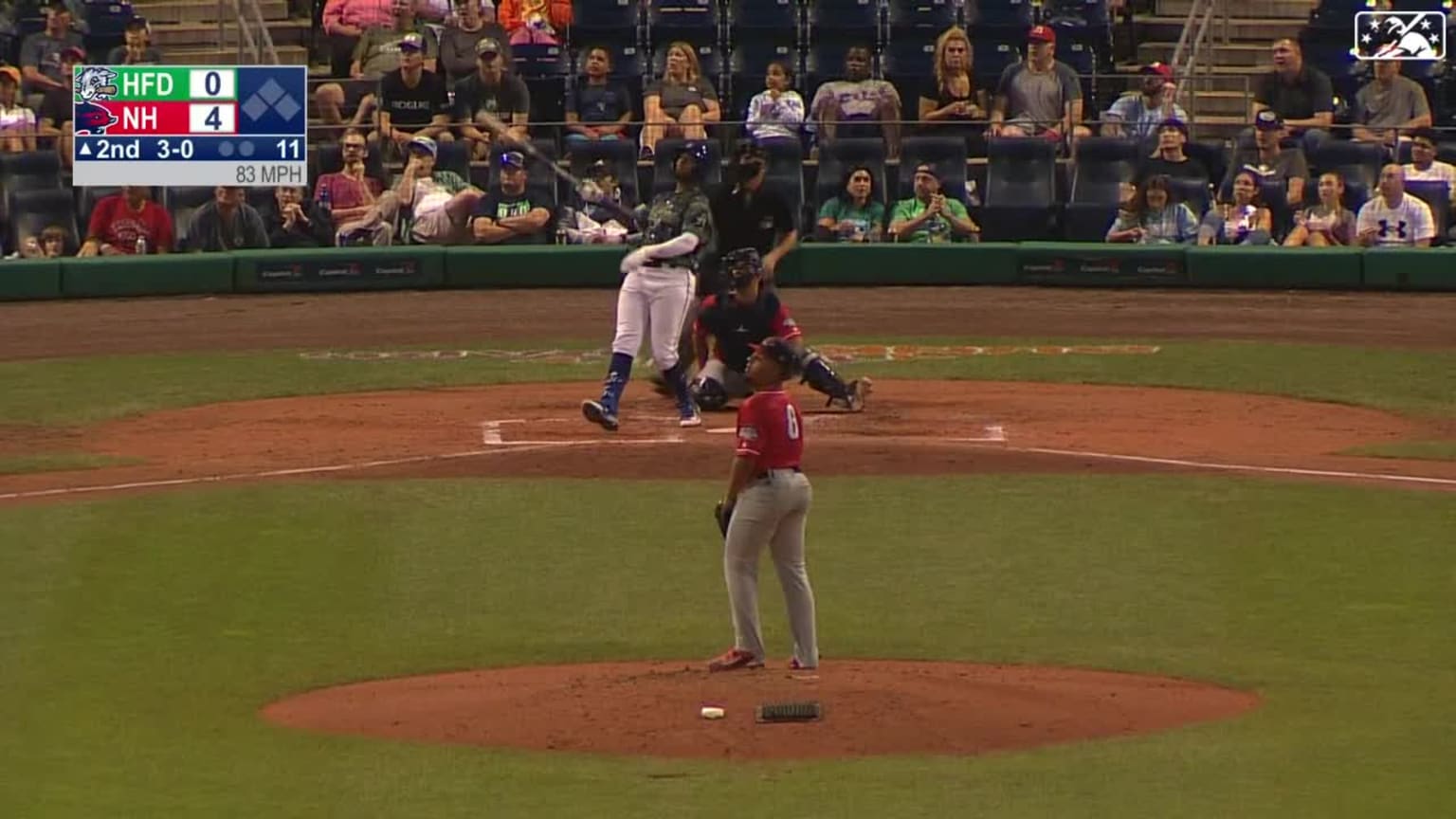 Yanquiel Fernandez's solo dinger, 08/18/2023