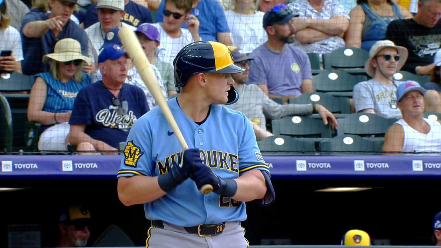 Andrew Vaughn's RBI triple