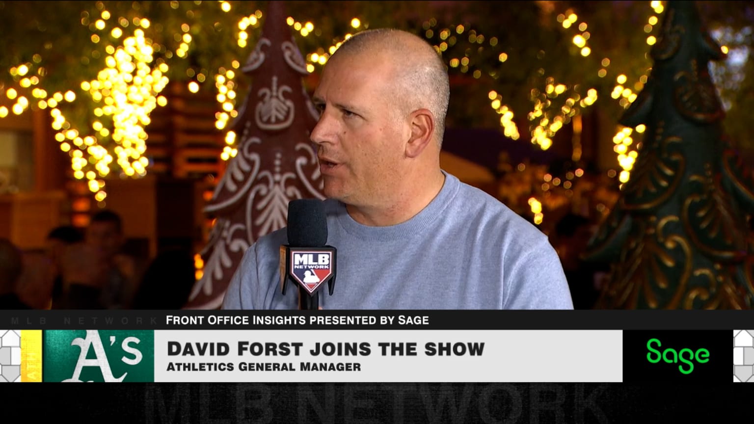 Athletics GM David Forst talks Luis Severino deal | 12/10/2024 ...