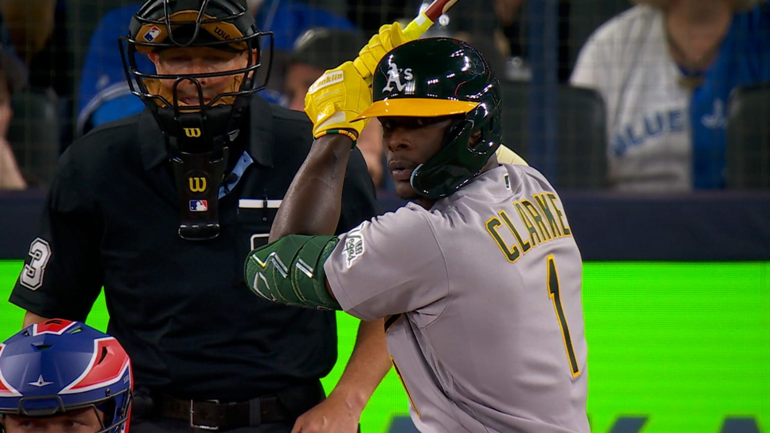 Denzel Clarke's RBI single | 03/28/2026 | Athletics
