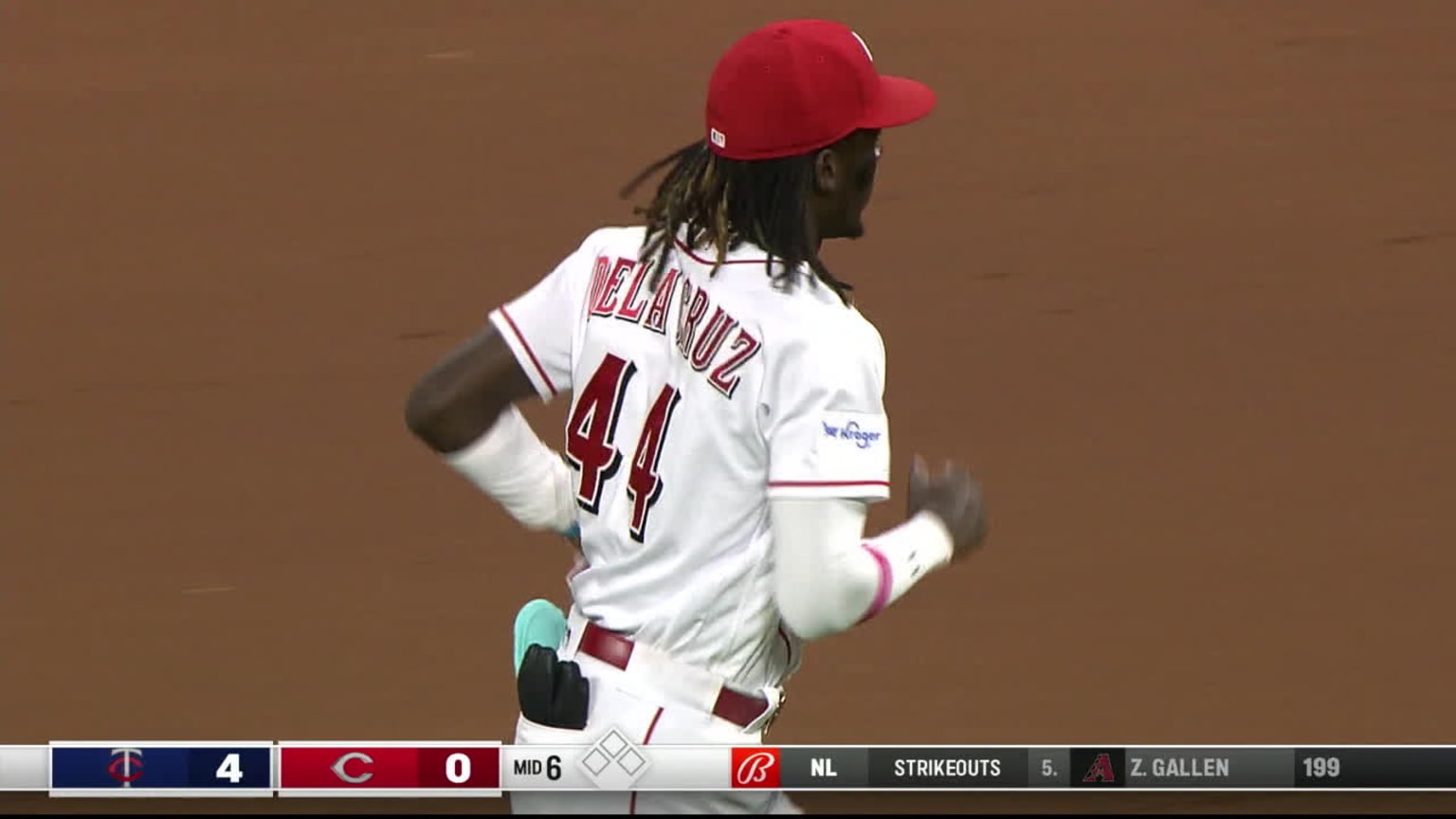 Reds turn two, Lewis shaken up to end 6th inning | 09/19/2023 ...