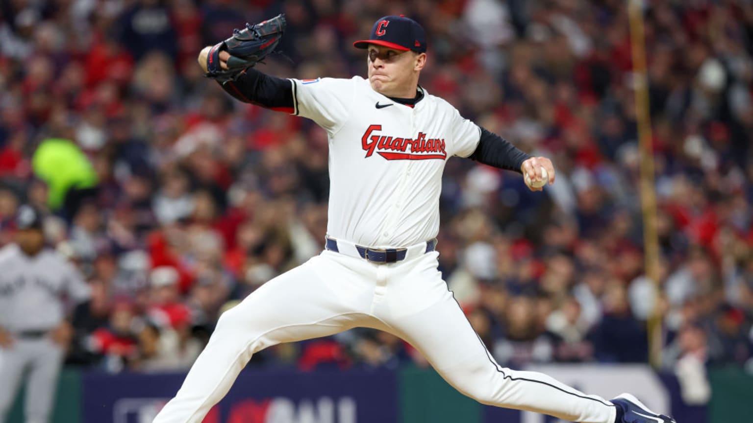 Erik Sabrowski's three strikeouts in relief 10/18/2024 Cleveland