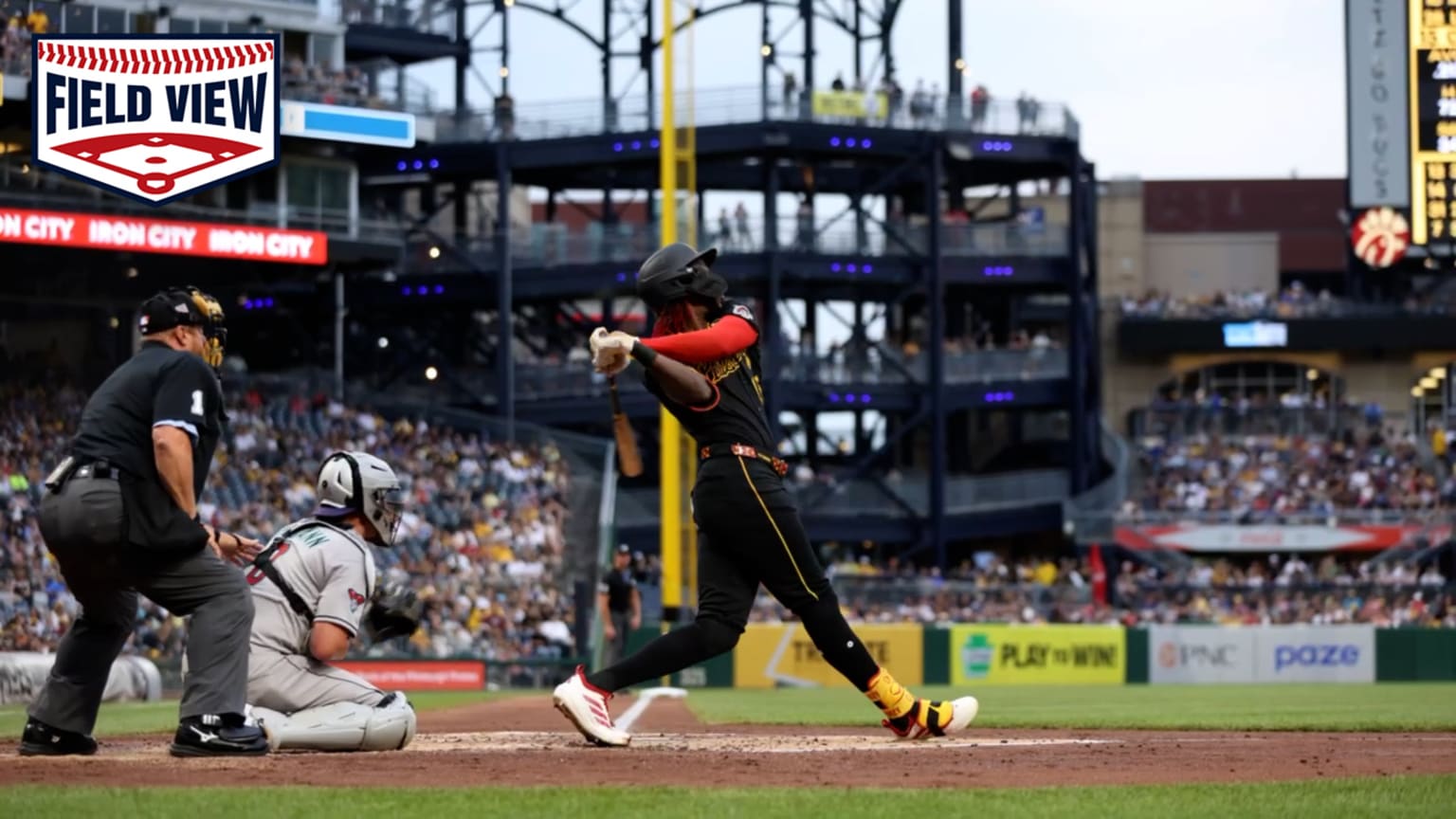 Field View: Oneil Cruz's two-run home run | 07/26/2025 | Pittsburgh Pirates