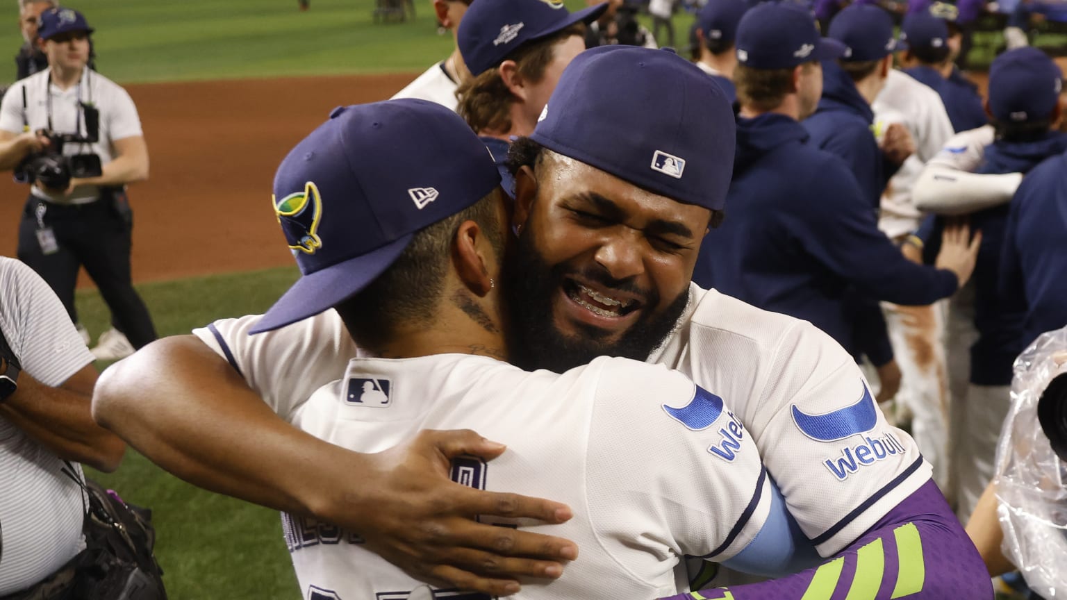 Junior Caminero celebrates going to the World Series | 10/19/2026 ...