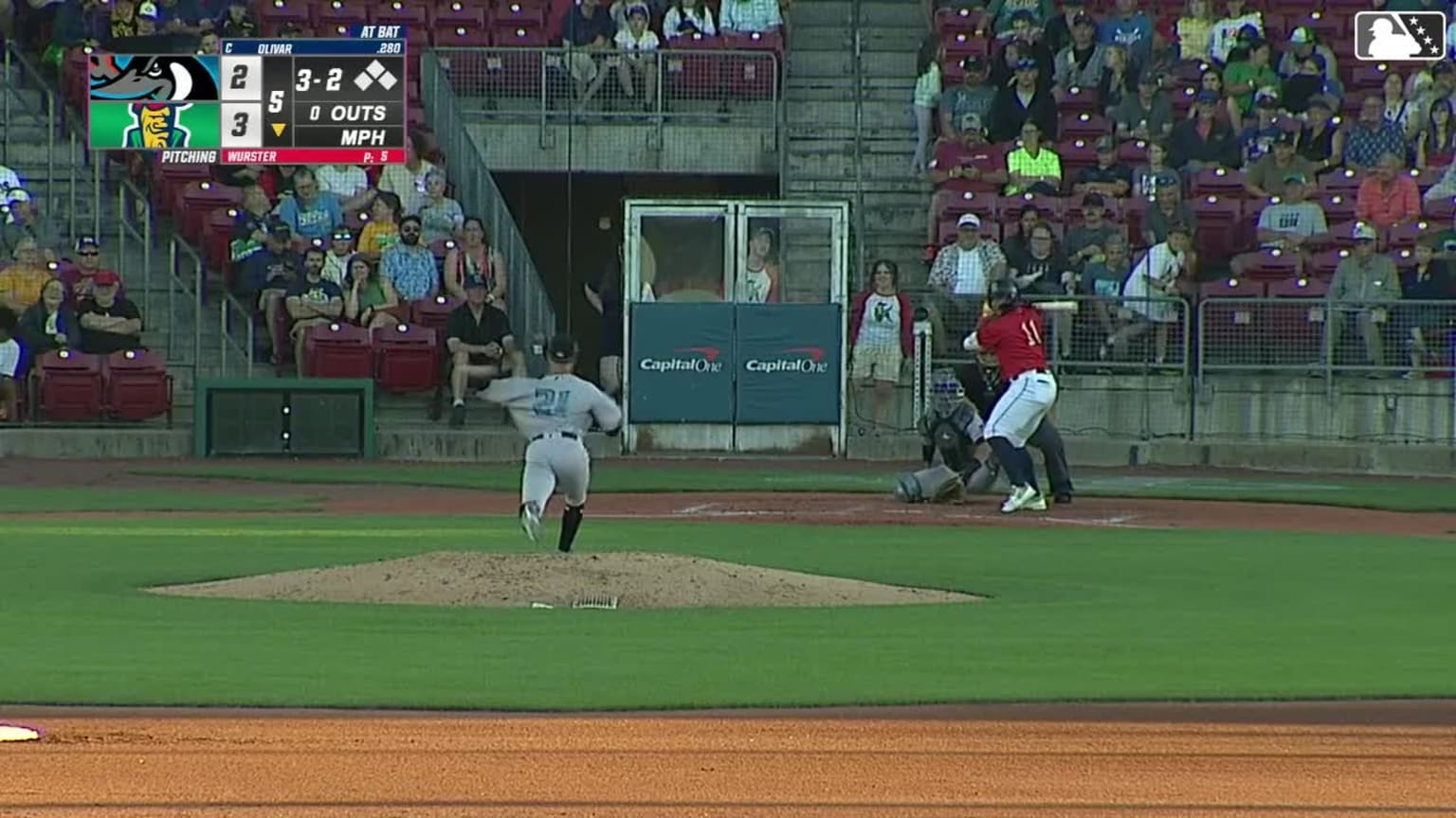 Ricardo Olivar's 11th homer 06/30/2024