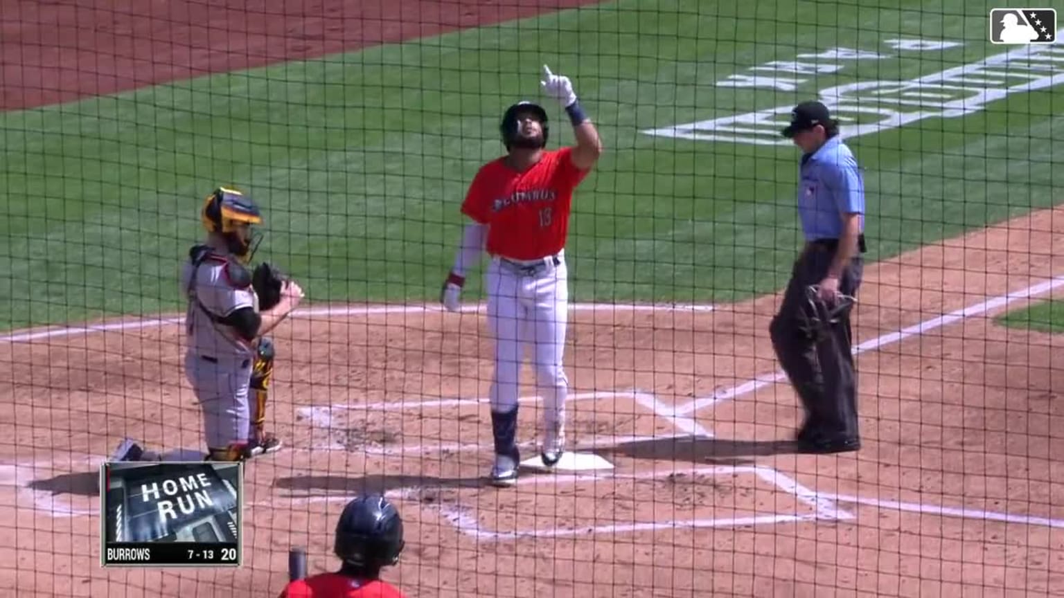 George Valera's solo home run | 08/21/2024 | Cleveland Guardians