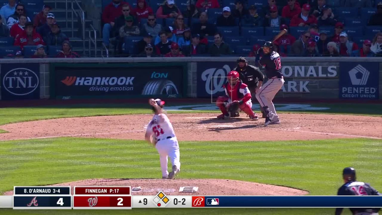 Travis d'Arnaud's RBI double 03/30/2023 Atlanta Braves