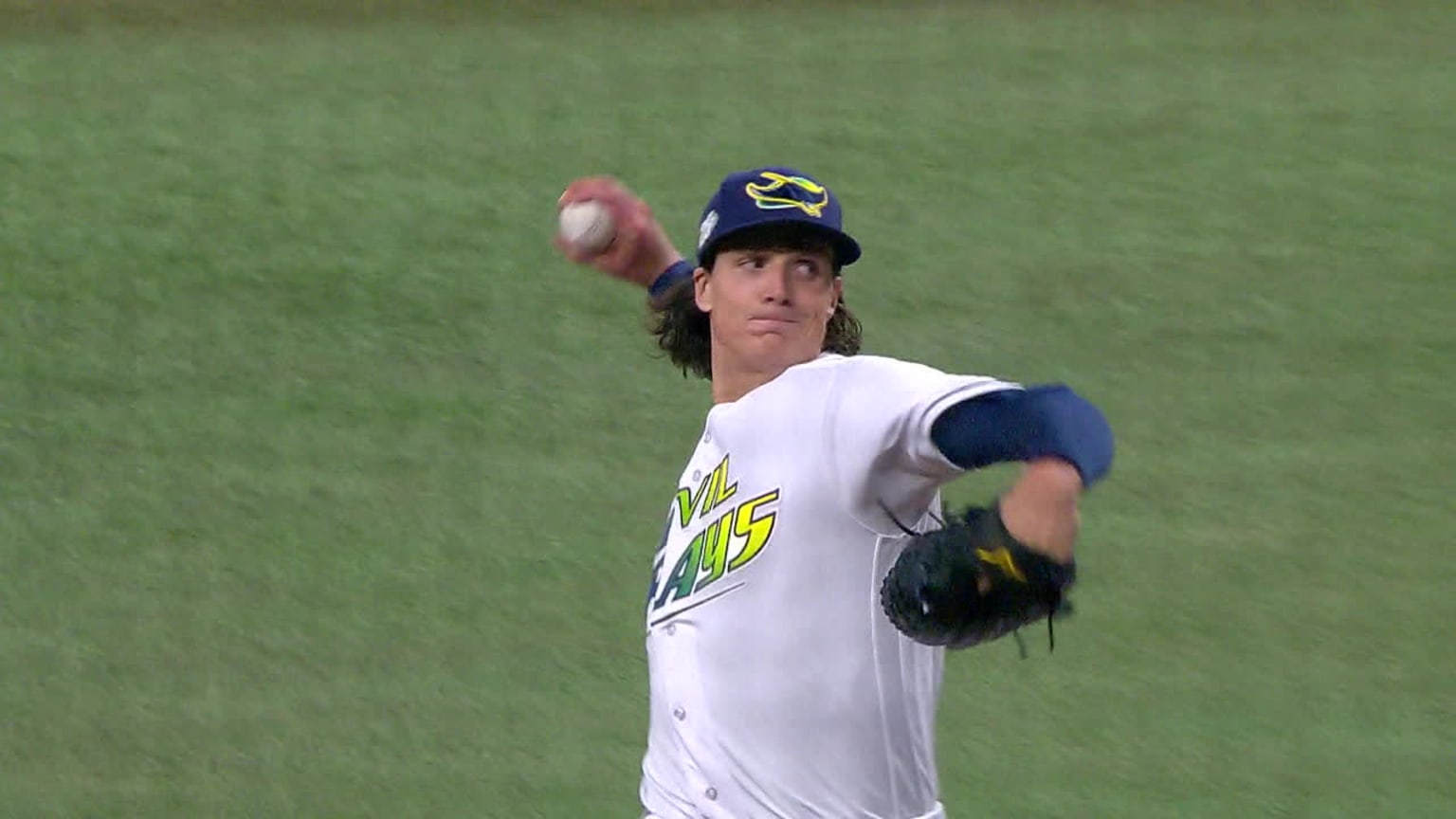 Tyler Glasnow on scoreless outing, 04/28/2021