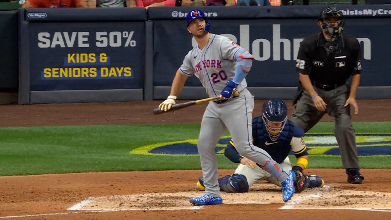 Throw it again!' Pete Alonso taunt after home run backfires as