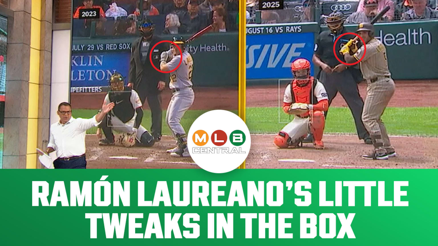 Breaking down Ramón Laureano's strong 2025 season | 08/14/2025 ...