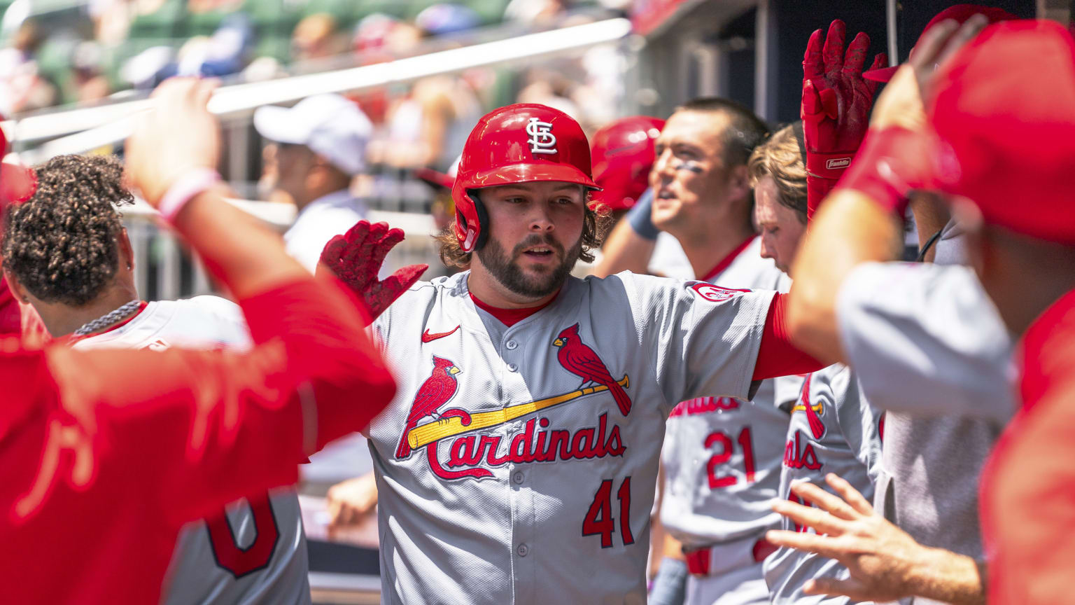 Alec Burleson's solo home run (18) | 07/21/2024 | St. Louis Cardinals