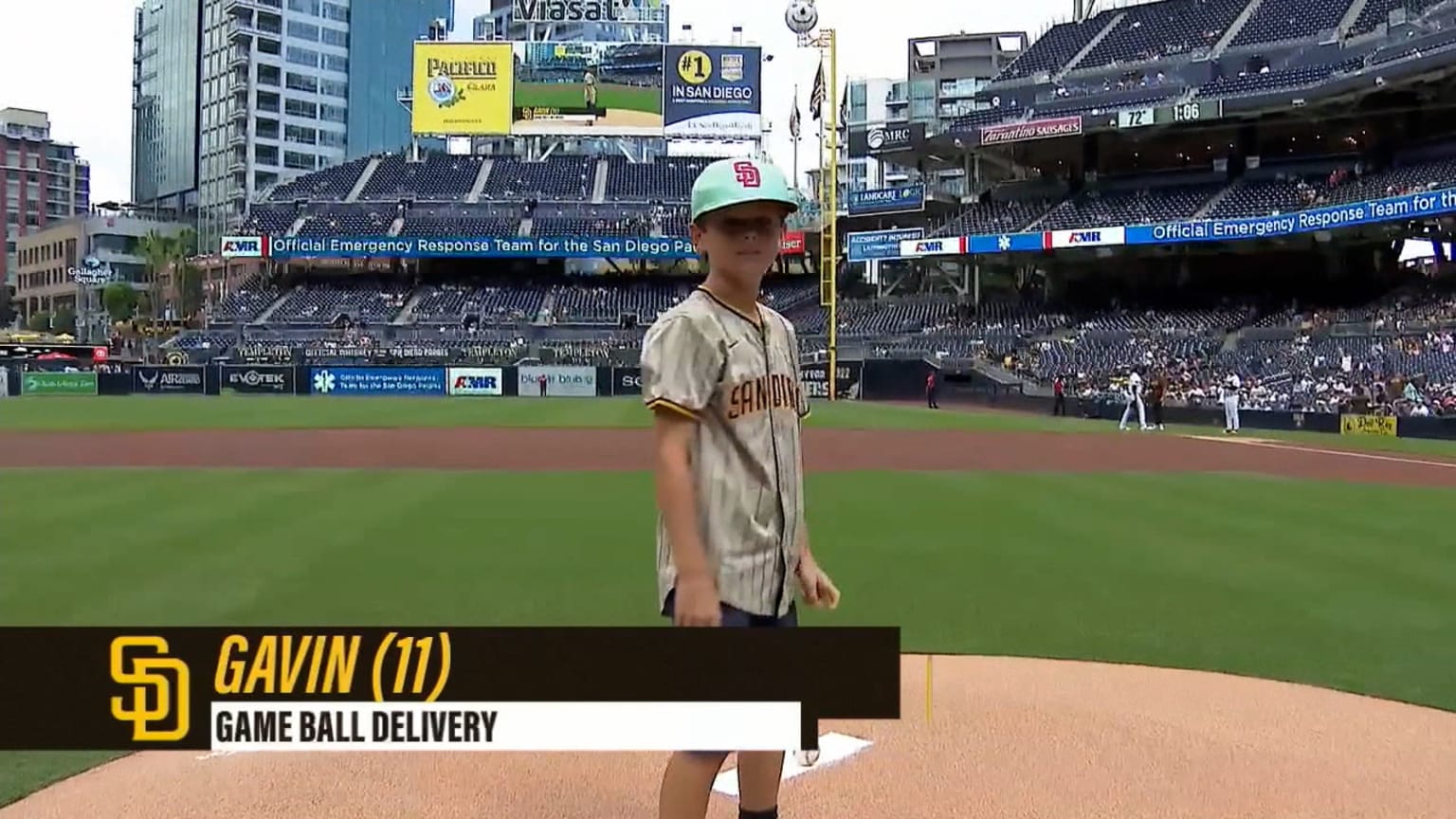 9/20/23 Game Ball Delivery 09/20/2023 San Diego Padres