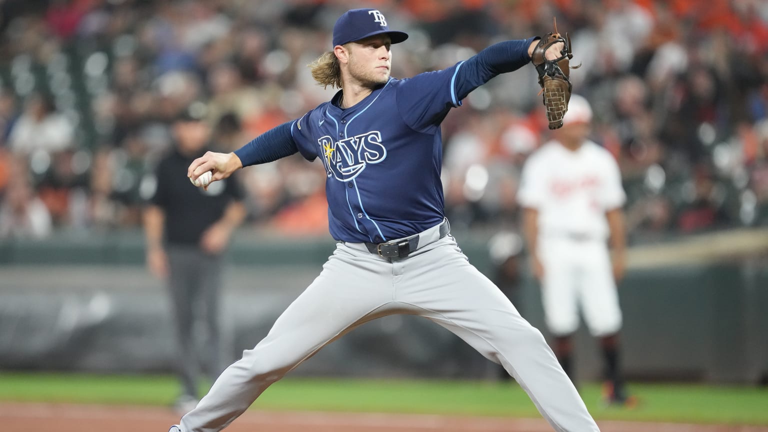 Shane Baz tosses four hitless innings | 09/24/2025 | Tampa Bay Rays