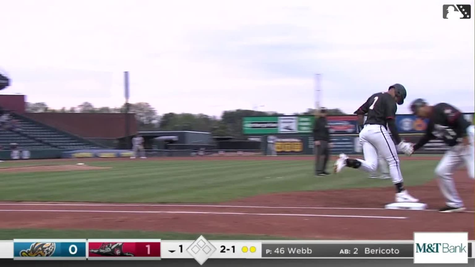 Victor Bericoto's solo homer 04/11/2024